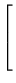 $ \left[\vphantom{\begin{array}{r}b_1\\ \vdots\\ b_n
\end{array}}\right.$
