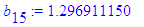 b[15] := 1.296911150