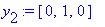 y[2] := vector([0, 1, 0])