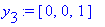 y[3] := vector([0, 0, 1])